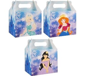 Boîte de fête Princesses | 6 morceaux Boîte de fête Princesses | 6 morceaux