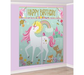 Scene Setter Unicorn - Eenhoorn met photo props Scene Setter Unicorn - Eenhoorn met photo props