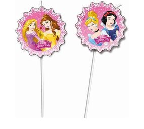 Straws Disney Princess 6 pieces