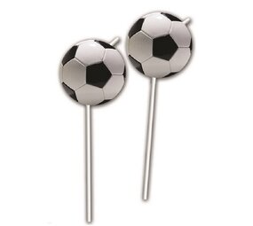 Rietjes Voetbal | 6 stuks Rietjes Voetbal | 6 stuks