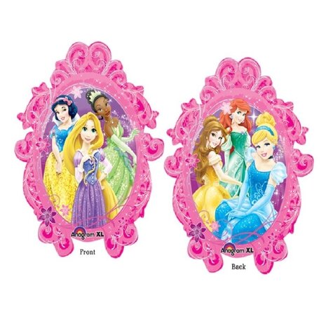 Super Shape Folie ballon Prinsessen 90x90cm