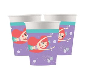 Beker Ariel the Little Mermaid | 8 stuks Beker Ariel the Little Mermaid | 8 stuks