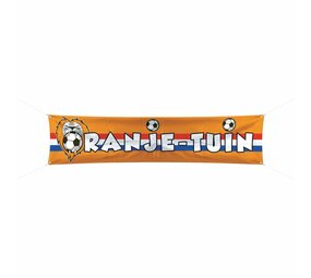 Street Banner Orange Garden Soccer | 180cm Street Banner Orange Garden Soccer | 180cm