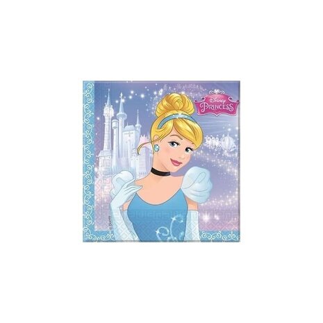 Servet Disney Princess Assepoester 20 stuks Servet Disney Princess Assepoester 20 stuks
