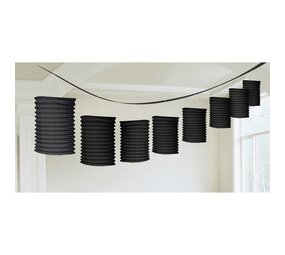 Slinger with 8 lanterns black Slinger with 8 lanterns black