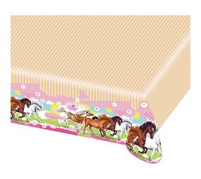 Tafelkleed Charming Horses Paarden | 180x120cm