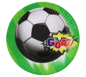 Plaques Champions de football 18cm | 6 morceaux Plaques Champions de football 18cm | 6 morceaux