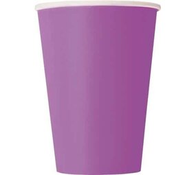 Tasse à café jolie violet 350ml | 10 morceaux