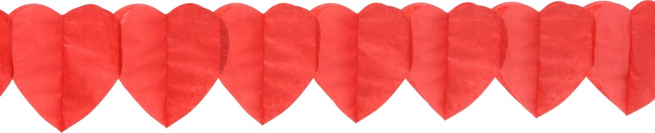 Tuf-Tuf Chair Slinger Red Hearts 150cm | 2 pieces
