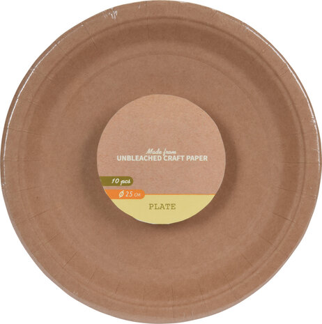 Tuf-Tuf Kraft Borden 22,5cm | 10 pieces