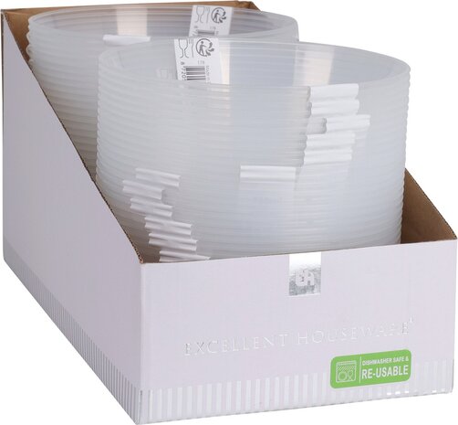 Tuf-Tuf Transparente Schalen 2 Stücke