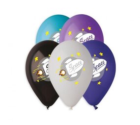 Gemar Space Balloons 33cm | 5 pieces