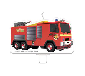 Amscan Fire truck candle | per Unit