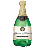 Tuf-Tuf Bouteille de champagne ballon en aluminium Supershape | 104x49cm Tuf-Tuf Bouteille de champagne ballon en aluminium Supershape | 104x49cm
