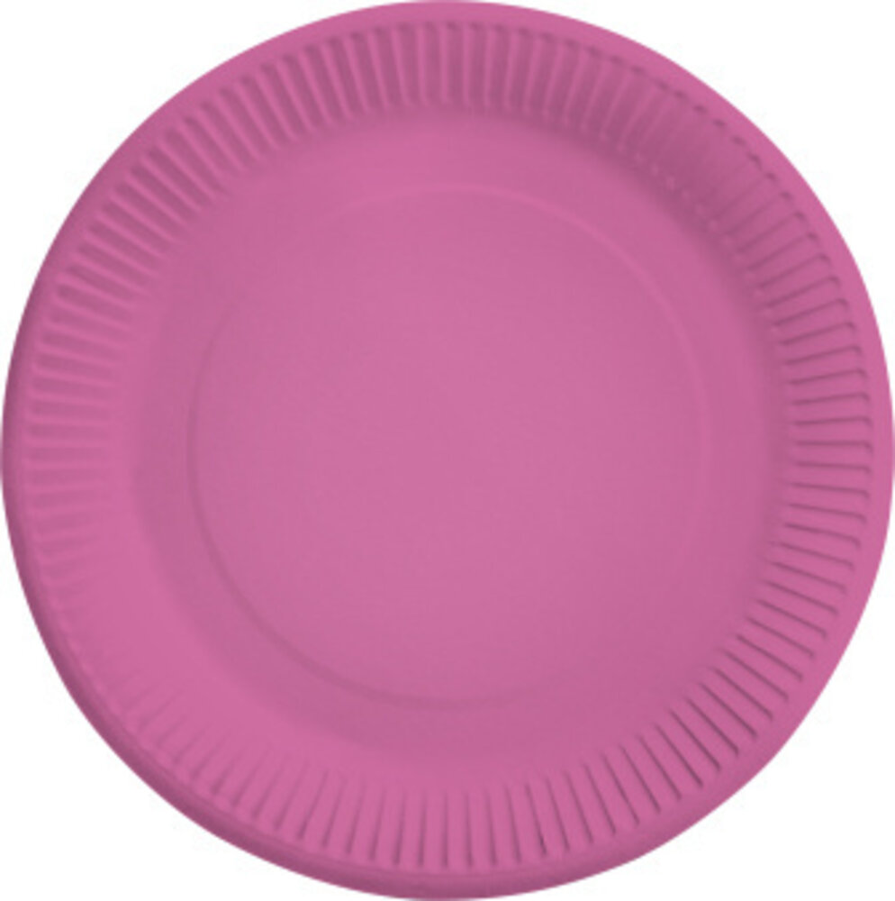 Amscan Plaque lumière rose 23cm | 8 pièces Amscan Plaque lumière rose 23cm | 8 pièces