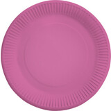Amscan Bord Bright Pink 23cm | 8 stuks Amscan Bord Bright Pink 23cm | 8 stuks