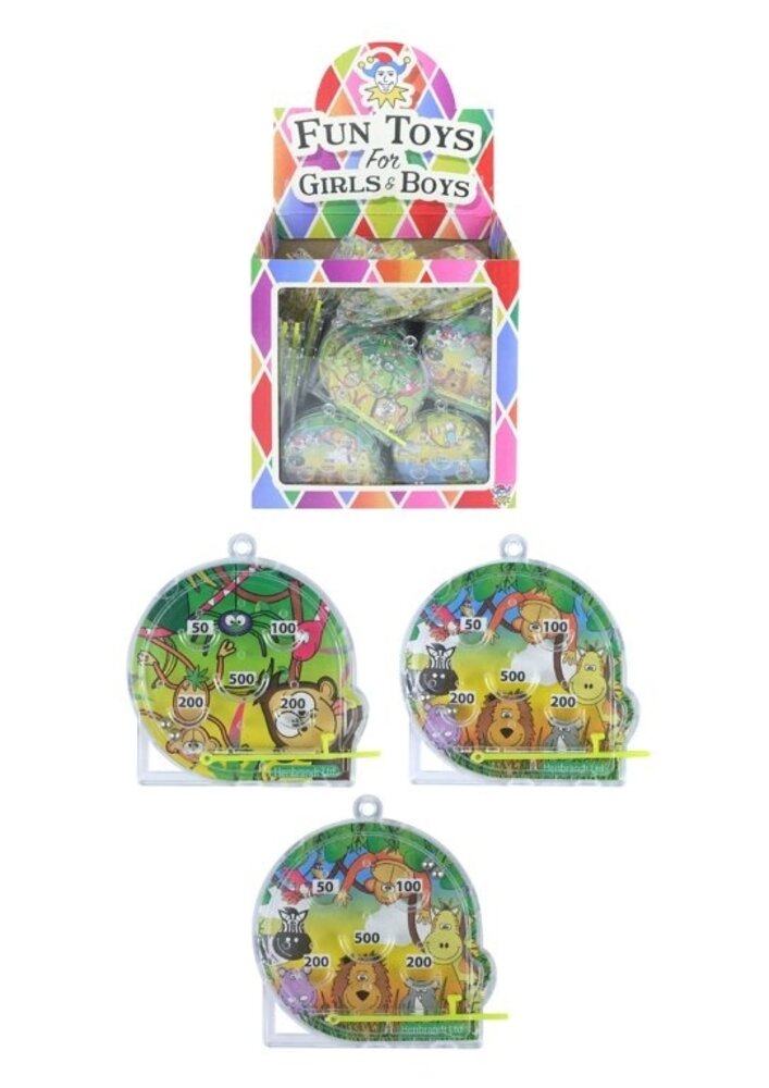 Henbrandt Jungle Dieren Flipper Spelletje | per stuk Henbrandt Jungle Dieren Flipper Spelletje | per stuk