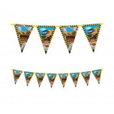 Procos Party Guirlande de banderoles en construction | 2,3 mètres