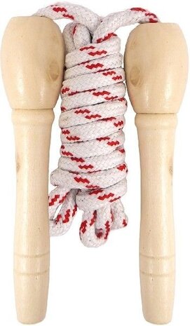 Henbrandt Springseil mit Holzgriffen | 200cm Henbrandt Springseil mit Holzgriffen | 200cm