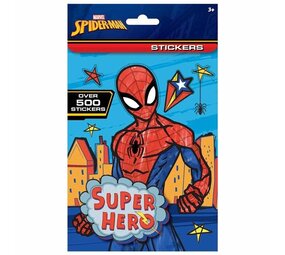 Livret d'autocollant Spiderman - 500 autocollants