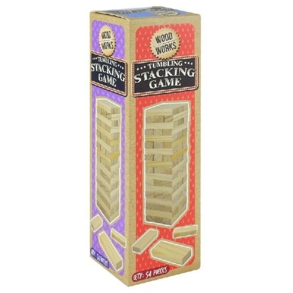 Henbrandt Houten Stapel Spel | 54-delig