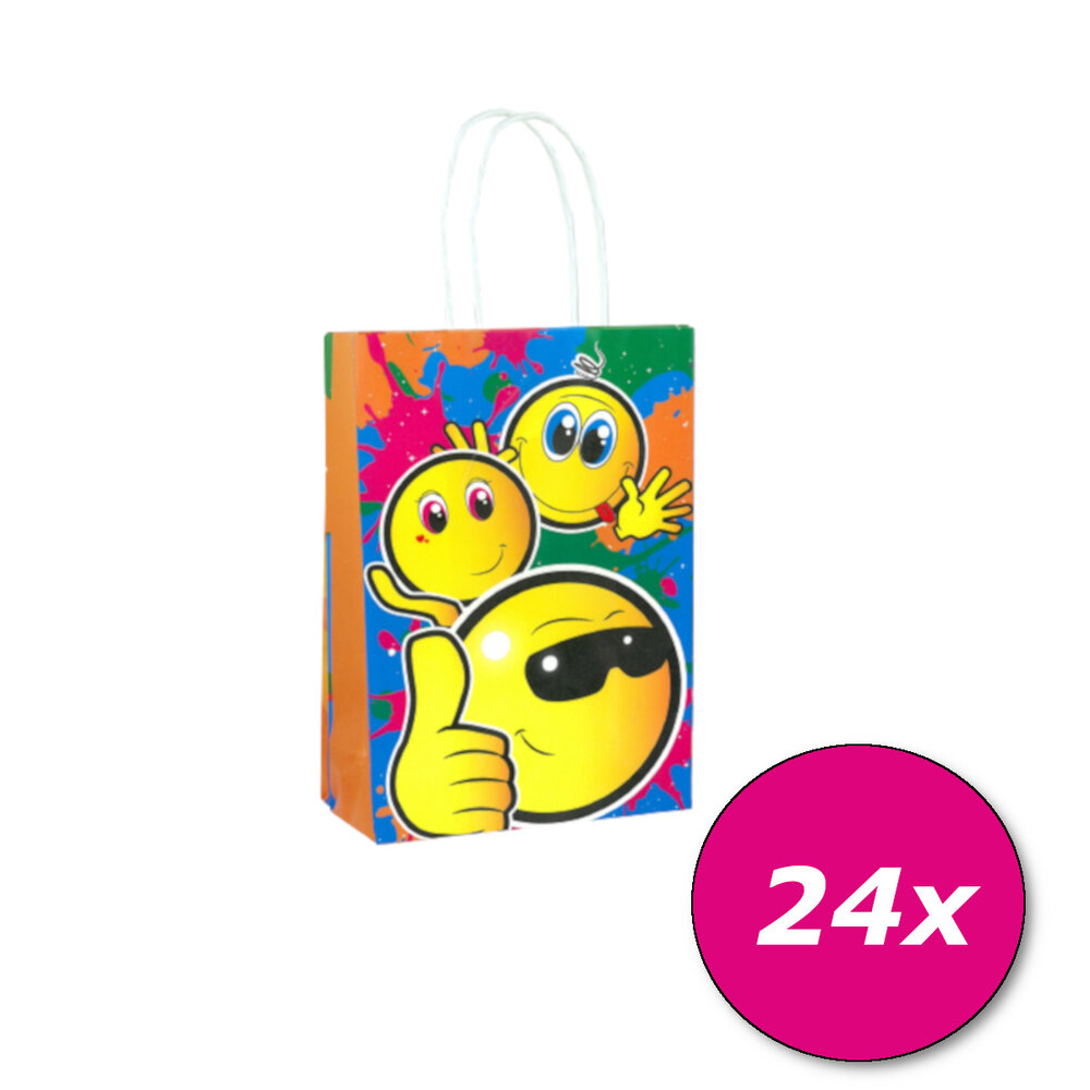 Henbrandt Smiley Paper Treat Sass 14x21x7cm | per Unit Henbrandt Smiley Paper Treat Sass 14x21x7cm | per Unit