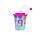Tasse à friandises sirène avec paille 250 ml | par unité