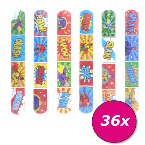 Henbrandt Superheroes blow bracelet | per Unit