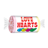 Candy Mini Rolls Love Hearts | per kilo Candy Mini Rolls Love Hearts | per kilo