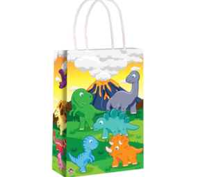 Henbrandt Dino treat bag paper 14x21x7cm | per Unit