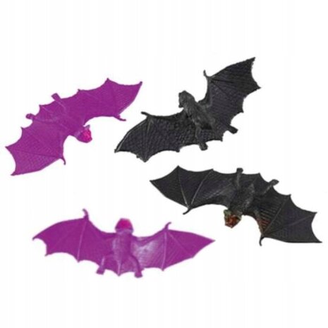 Bats set purple/black 6 pieces