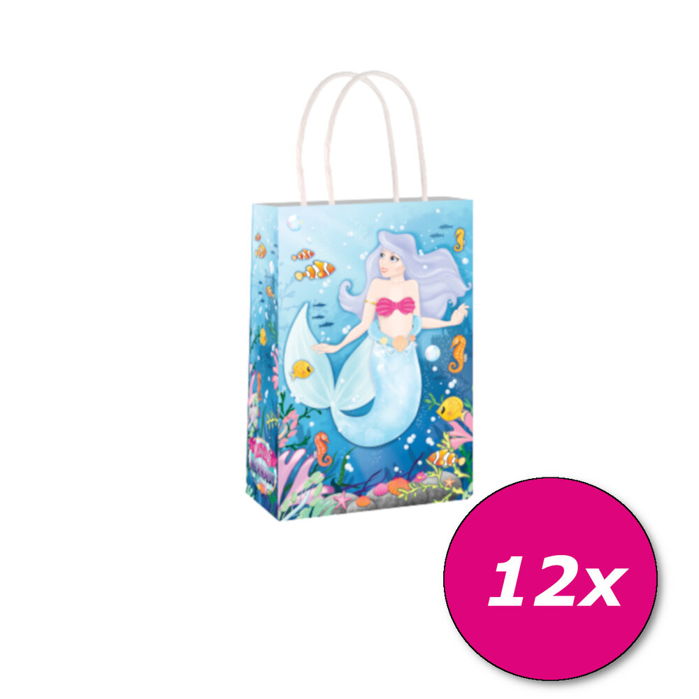 Henbrandt Mermaid Loot Bag 14x21x7cm | per Unit