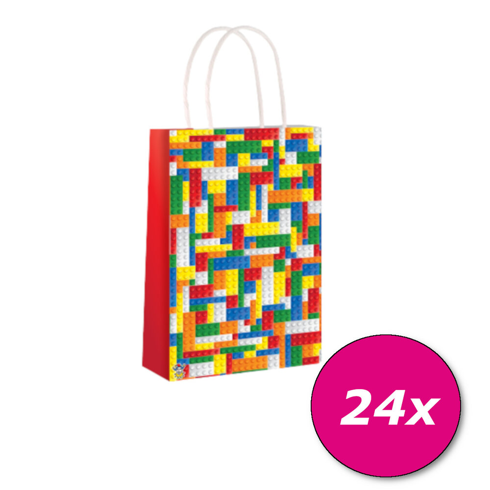 Henbrandt Lego Uitdeelzakje 14x21x7cm | per stuk Henbrandt Lego Uitdeelzakje 14x21x7cm | per stuk