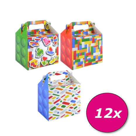 Henbrandt Lego Favour Box 14x9.5x12cm | per Unit