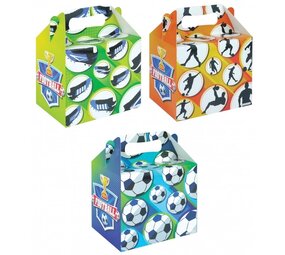 Henbrandt Football Favour Box 14x9.5x12cm | per Unit Henbrandt Football Favour Box 14x9.5x12cm | per Unit