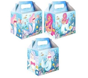 Henbrandt Meerjungfrau Geschenkboxen 14x9.5x18cm | pro Stück