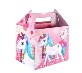 Henbrandt Boîtes de Cartonnees Licorne 12x14cm | par unité Henbrandt Boîtes de Cartonnees Licorne 12x14cm | par unité