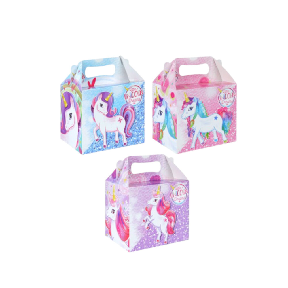 Henbrandt Unicorn Favour Boxes 12x14cm | per Unit