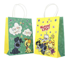 Folat Party bag Woezel and Pip 23cm | 4 pieces Folat Party bag Woezel and Pip 23cm | 4 pieces