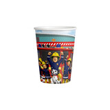 Sam the Fireman Cups 250ml | 8 pieces Sam the Fireman Cups 250ml | 8 pieces