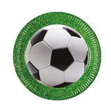 Procos Party Assiettes Football Party 23cm | 8 pièces Procos Party Assiettes Football Party 23cm | 8 pièces