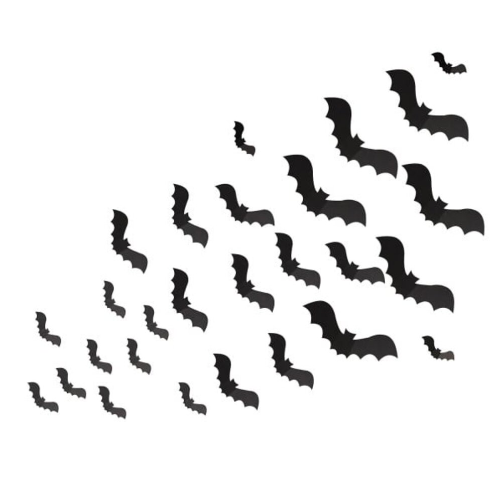 Ginger Ray Vleermuizen Muurdecoratie | 30 stuks