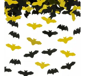 Tuf-Tuf Chauves-souris Confettis Noir et Or | 15 grammes Tuf-Tuf Chauves-souris Confettis Noir et Or | 15 grammes