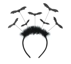 Tuf-Tuf Halloween Vleermuizen Tiara | Per Stuk Tuf-Tuf Halloween Vleermuizen Tiara | Per Stuk