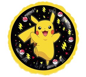 Anagram Pokemon Pikachu Folie Ballon 43cm | per stuk Anagram Pokemon Pikachu Folie Ballon 43cm | per stuk