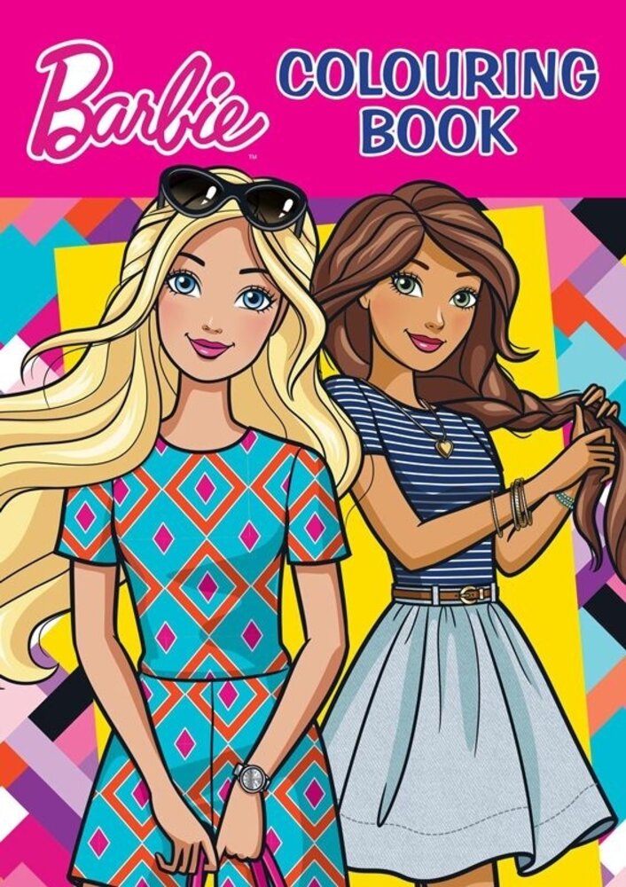 Crosswear Barbie Coloring Book A4 | Per Unit