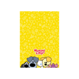 Folat Tafelkleed Woezel en Pip paars-geel | 180x130cm