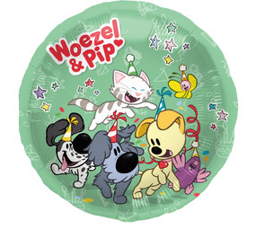 Folat Woezel en Pip Folieballon | per stuk Folat Woezel en Pip Folieballon | per stuk