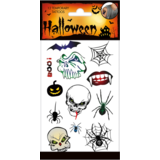 Halloween Scary Tattoo's | 12 stuks Halloween Scary Tattoo's | 12 stuks