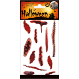 Halloween Wonden Tattoo's | 12 stuks Halloween Wonden Tattoo's | 12 stuks